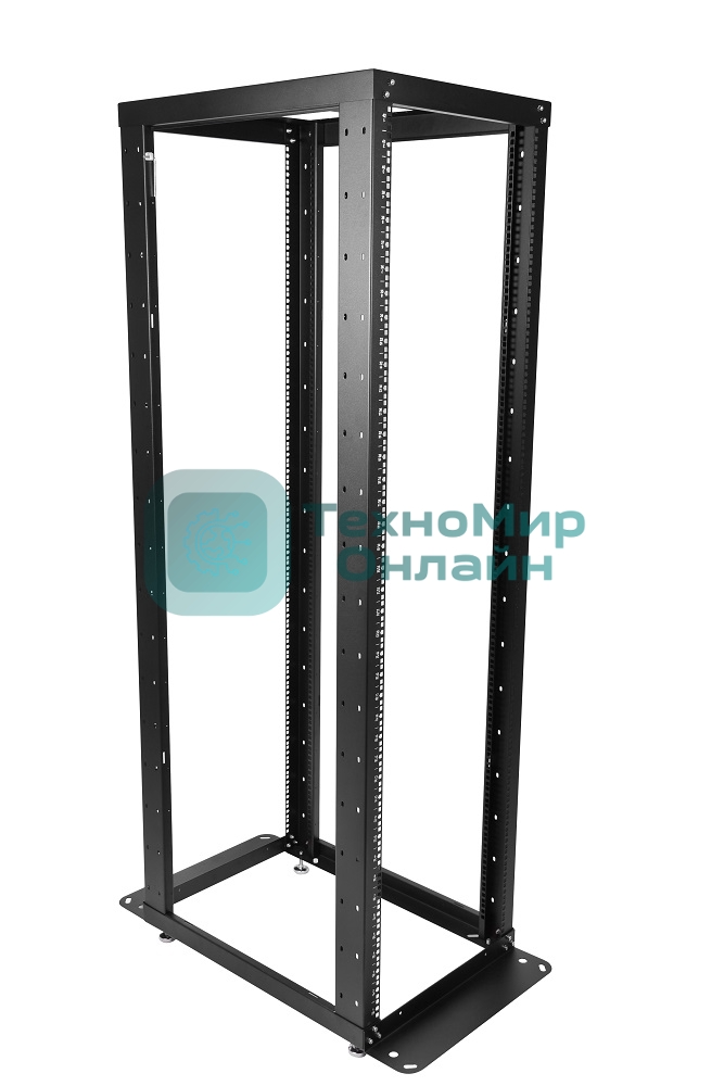 Стойка телеком. серверная 42U, глубина 1000 мм, черный (СТК-С-42.2.1000-9005) (2 коробки)