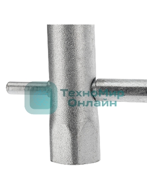 Набор ключей-трубок торцевых Rexant 8х17 мм, вороток, оцинкованные, 6 шт.