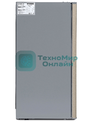 Холодильник Hyundai CO1003 серебристый однокамерный 93л