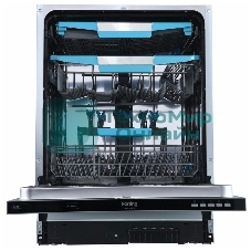 Встраиваемая посудомоечная машина Korting KDI 60570, серый, 59.8 см, 14 компл., 47 дБ, класс A++