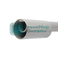 Кронштейн для консольного светильника Rexant приставного монтажа 1 хомутом серый (сталь 2мм, 625x460x280 Ø57)