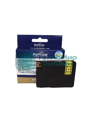 Картридж струйный ProfiLine PL-CN056AE (№933XL) для принтеров HP Officejet 6700 Premium e-All-in-One H711n/7610 Wide Format e-All-in-One/6100 ePrinter H611/6600 e-All-in-One H711g/7110 Wide Format ePrinter H812a Yellow