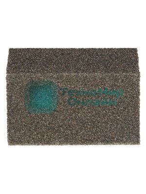 Губка для шлифования Matrix, 120 х 90 х 25 мм, трапеция, мягкая, P 60