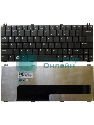 Клавиатура для ноутбука Dell Inspiron Mini 12 1210 черная