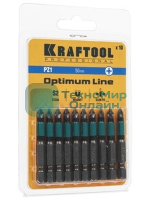 Биты Kraftool профессиональные сталь S10 26124-2-100-10