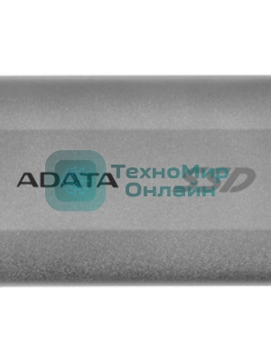 Внешний SSD ADATA SD810, 500 Gb, USB 3.2 Gen 2x2 Type-C, R/W 2000/2000, серебристый