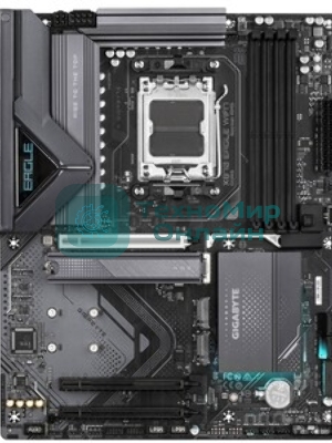 Материнская плата Gigabyte X870 EAGLE WIFI7, AM5, AMD X870, 4xDDR5, 4xSATA, 3xM.2, 1xPCI-E 5.0 x16, 2xPCI-E 3.0 x1, 1xHDMI, 1xUSB-C (DP), 1x 2.5Gb LAN, 4xUSB-A 2.0, 3xUSB-A 3.2 Gen 1, 1xUSB-A 3.2 Gen 2, 2xUSB-C 3.2 Gen 2 (USB4), 3x3.5 мм, 7.1, ATX