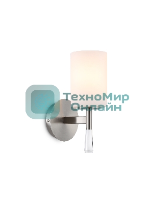 Настенный светильник Ambrella light LH56255 SN/FR никель/белый матовый E27 max 60W 160*120*280
