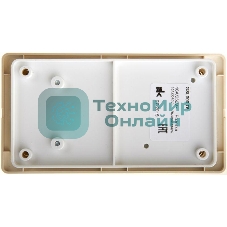 Блок комбинированный GLOSSA розетка+ выкл. 3-кл. беж. SchE