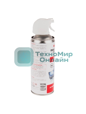 Сжатый воздух (пневматический очиститель) DUST OFF, Rexant, 230 мл, аэро, инверторный