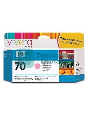 Картридж струйный HP №70 C9455A светло-пурпурный для HP DJ Z2100/Z3100 (130мл)