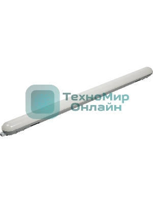 Влагозащитный светодиодный светильник Gauss ССП-176 Elementary IP65 1200*76*66 36W 2880lm 6500K матовый 1/12