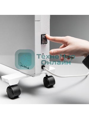 Конвектор электрический MTX КМ-1500.2 белый, 1500 Вт, 20 м2, термостат