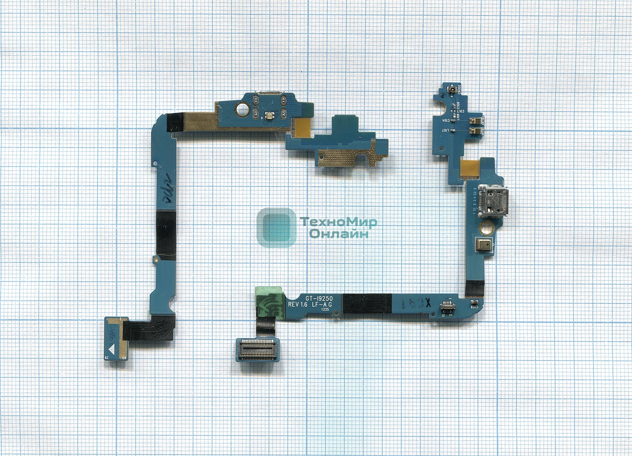 Шлейф разъема питания для Samsung Galaxy Nexus GT-I9250