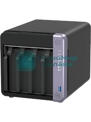 Сетевое хранилище NAS Qnap TS-432X-4G 4-bay настольный Alpine AL-524