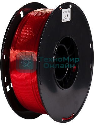 Пластик для принтера 3D Cactus CS-3D-PLA-1KG-S-RED PLA SILK d1.75мм 1кг L326м 1цв.