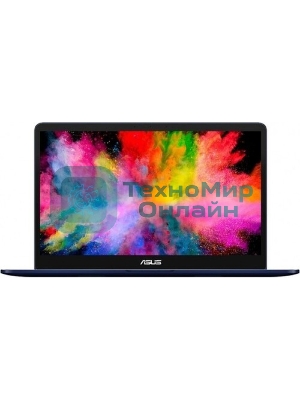 Крышка для Asus Zenbook UX550VD FHD с тачскрином синяя