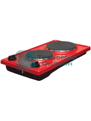 Плита настольная электрическая Лысьва ЭПБ 22 вишневый (настольная)