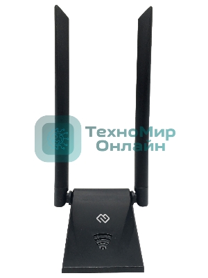 Сетевой адаптер WiFi Digma DWA-AC13002E AC1300 USB 3.0 (ант.внеш.съем) 2ант. (упак.:1шт)