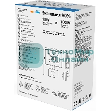 Прожектор светодиодный Gauss Elementary LED 10W 700lm IP65 6500К с датчиком движения 1/40