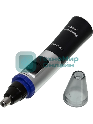 Триммер Panasonic ER-GN30-K черный/серебристый (насадок в компл:1шт)