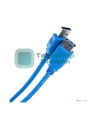 Кабель-удлинитель VCOM VUS7065-1M USB3.0 Am-Af 1 м