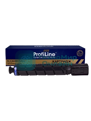 Картридж лазерный ProfiLine PL-C-EXV55Y для принтеров Canon imageRUNNER C256/C256i Yellow 18000 копий