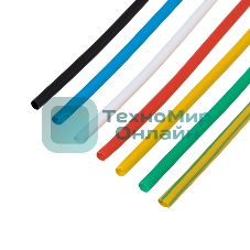 Набор термоусаживаемых трубок Rexant №11 ТУТ нг 2,0/1,0 мм, 7 цветов (упак. 21 шт. по 10 см)