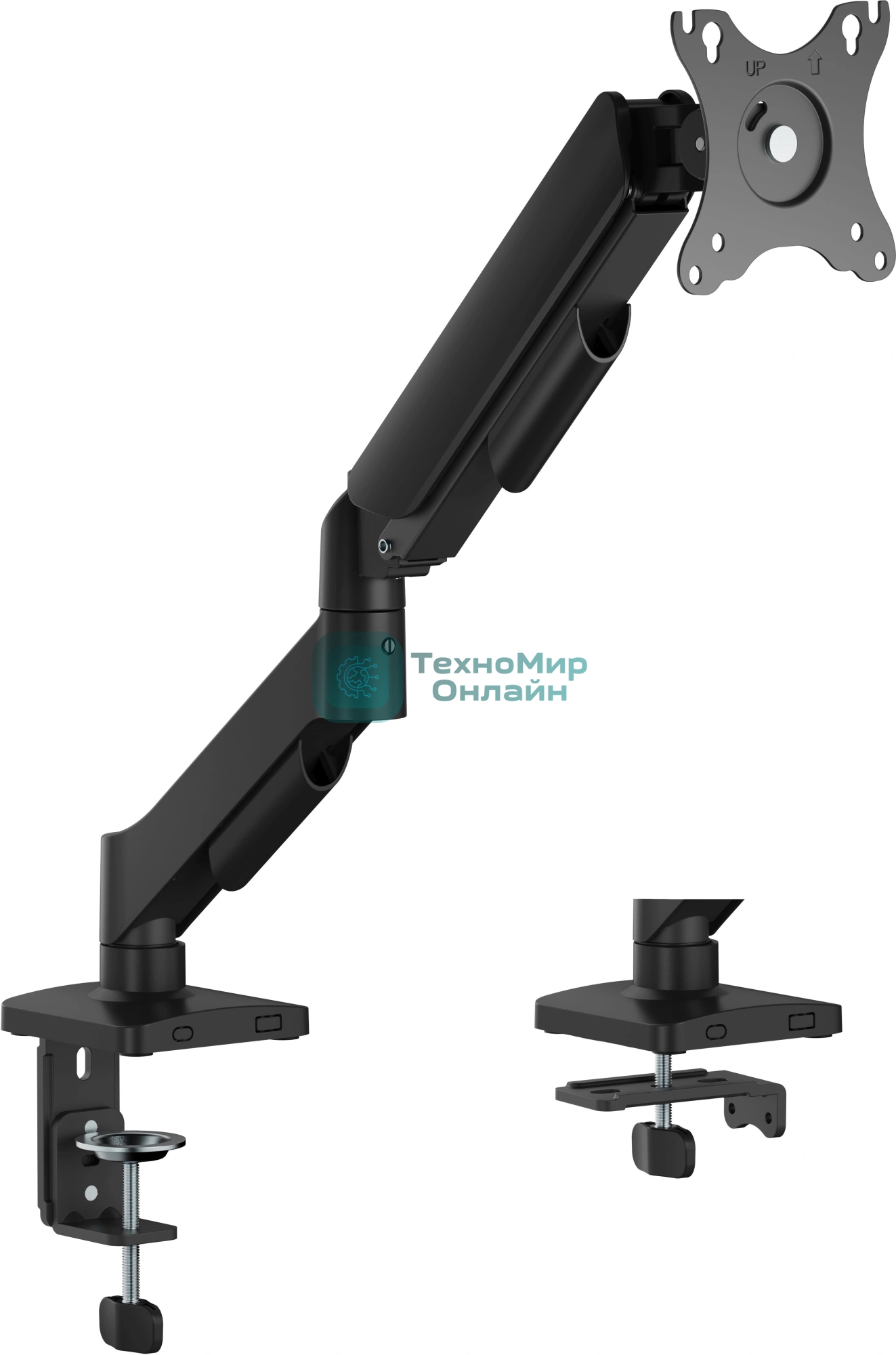 Кронштейн для мониторов Cactus CS-VM-MD-70-BK черный/белый 17