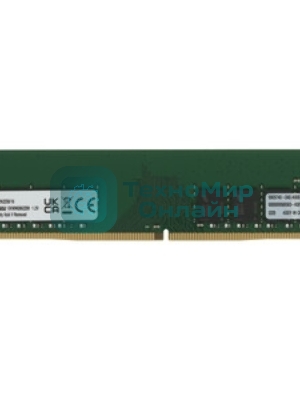 Оперативная память Kingston ValueRAM, DDR4, 16GB (1x16GB), 3200MHz, CL22, DIMM