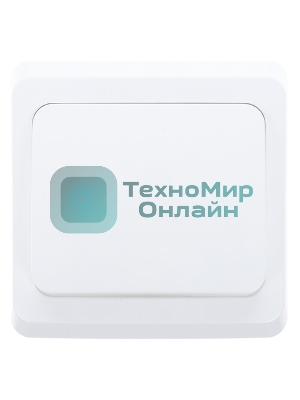 Выключатель 10 АХ, белый, ЭТЮД IP44 О/У 1-клавишный