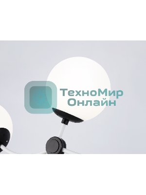 Светитльник Ambrella Light TR2566/3 WH/BK белый/черный E27/3 max 60W 1130*150*540