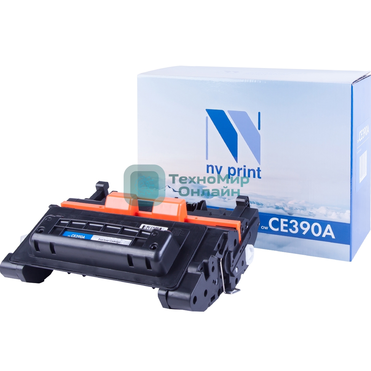 Картридж лазерный NVPrint совместимый HP CE390A для LJ M4555 (10000k)
