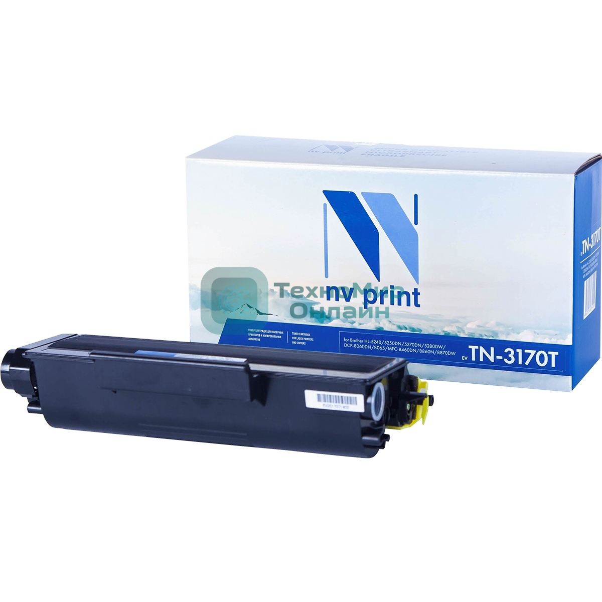 Картридж NVPrint совместимый Brother TN-3170T для HL-5240/5250DN/5270DN/5280DW/DCP-8060DN/8065/MFC-8460DN/8860N/8870DW (7000k)