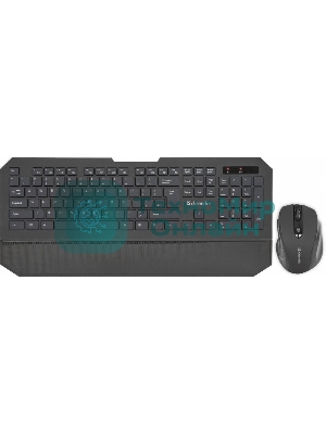 Комплект клавиатура+мышь Defender Berkeley C-925 беспроводной, USB, 1600 DPI, чёрный