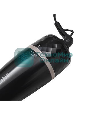 Фен-расческа Galaxy Line GL 4407 черный, 1200 Вт