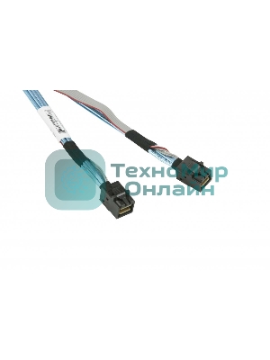 Supermicro CBL-SAST-0593 Internal Mini-SAS HD to Mini-SAS HD 60cm,30AWG,12Gb/s 