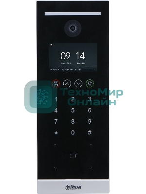 Видеопанель Dahua DHI-VTO6521H-D цветной сигнал CMOS цвет панели: черный