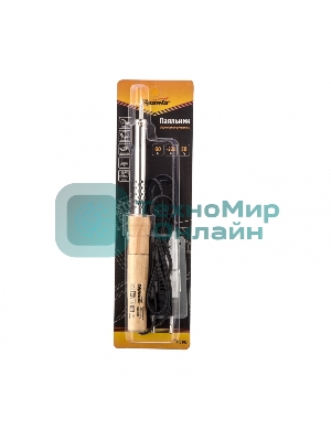 Паяльник Sparta с ручкой из дерева, 60 Вт, 220 В