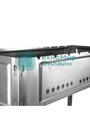 Мангал Palisad Camping с ребрами жесткости 700x300x700 мм