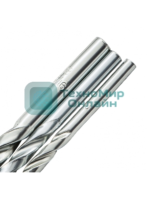 Набор сверл Sparta по бетону 5-6-8 мм, металлу 5-6-8 мм, дереву 5-6-8 мм, 9 шт. цилин. хвостовик