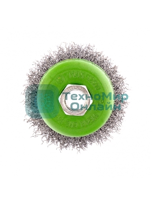 Щетка для УШМ Сибртех 65 мм, М14, 