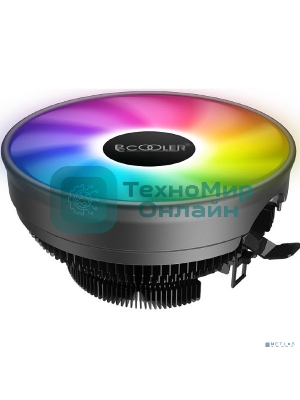 Кулер PCCooler E126M PRO черный 120мм алюминий+медь 1800rpm 29.8db 4-pin 92W 70мм