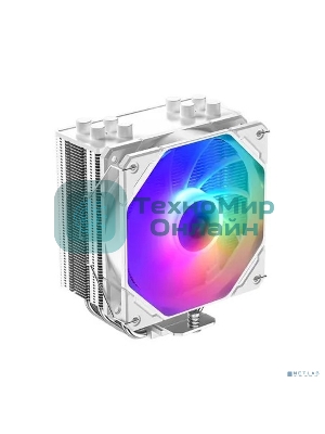 Кулер ID-COOLING SE-224-XTS ARGb белый 120мм алюминий/медь 1500rpm 29db 4-pin 220W 151мм