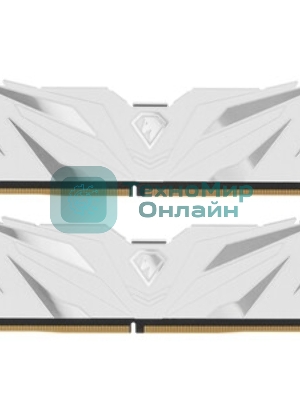 Оперативная память NETAC, DDR4, 16GB (1x16GB), 3200MHz, CL16, DIMM, с радиатором, белый