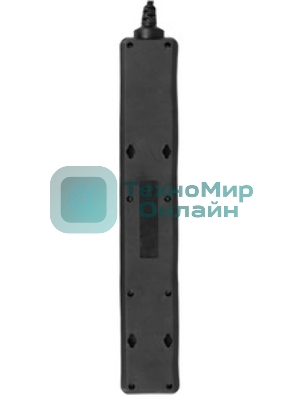 Сетевой фильтр Buro 600SH-16-5-B 5 м, 6 розеток, черный, коробка