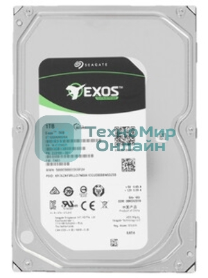 Жесткий диск SAS 1TB 7200RPM 12GB/S ST1000NM001A SEAGATE