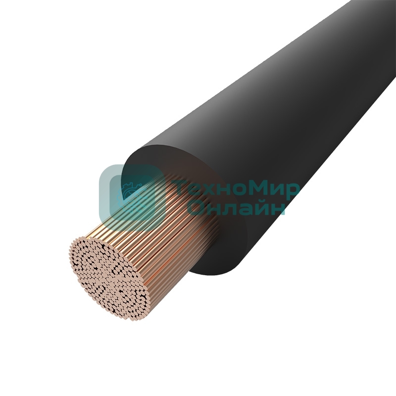 Кабель гибкий сварочный Rexant КГтп-ХЛ 1х10 мм², длина 10 метров