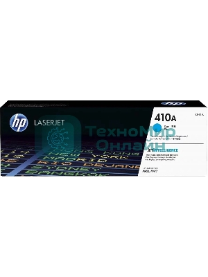 Тонер Картридж HP 410A CF411A голубой для HP LJ Pro M452/M477 (2300 стр.)