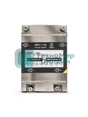 Радиатор для процессора ExeGate ESNK-P0062P.1U.SP3.Cu серебристый, алюминий/медь, 205 Вт